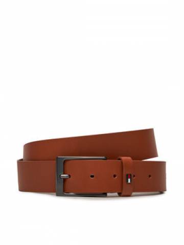 Tommy Hilfiger Чоловічий ремінь Layton 3.5 AM0AM12643 Коричневий Tommy Hilfiger Чоловічий ремінь Layton 3.5 AM0AM12643 Коричневий