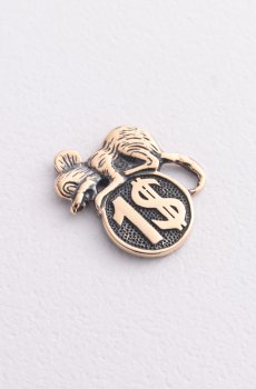 Сувенир "Кошельковая мышь" (желтое золото) сув00014