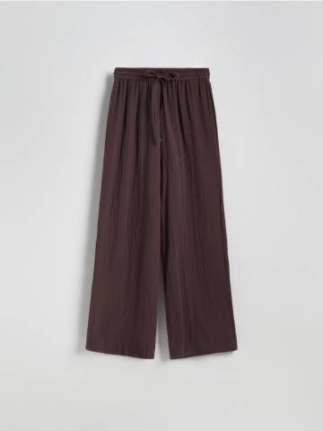 Reserved - LADIES` TROUSERS - коричневий - 1071P-88X Reserved - LADIES` TROUSERS - коричневий - 1071P-88X