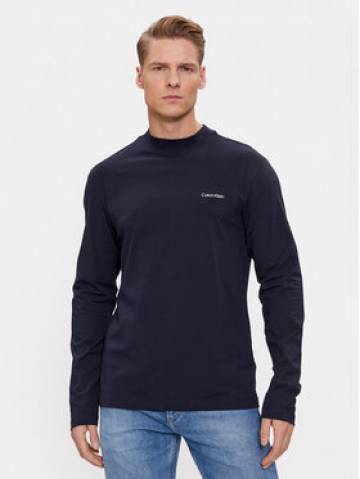 Calvin Klein Longsleeve Micro Logo K10K110179 Cиній Regular Fit Calvin Klein Longsleeve Micro Logo K10K110179 Cиній Regular Fit