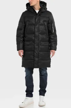 Мужская черная куртка Черный XXL Replay M8360 .000.84174D