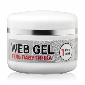 Гель-паутинка для дизайна ногтей GGA Professional Web Gel 01, 5 мл Гель-паутинка для дизайна ногтей GGA Professional Web Gel 01, 5 мл