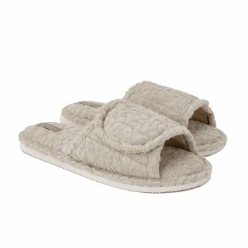 Женские домашние тапочки Twins HS-VL Anna махровые, Beige, размер 38-39 (25 см) Женские домашние тапочки Twins HS-VL Anna махровые, Beige, размер 38-39 (25 см)
