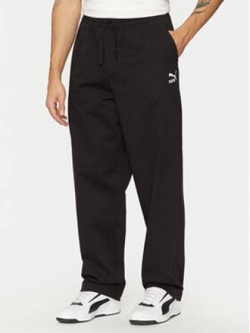 Puma Штани з тканини Better Classics 624259 Чорний Relaxed Fit Puma Штани з тканини Better Classics 624259 Чорний Relaxed Fit
