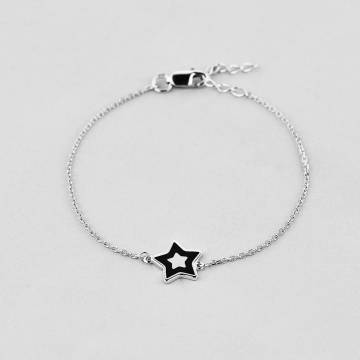 Серебряный браслет Minimal 661163э-16 Серебряный браслет Minimal 661163э-16