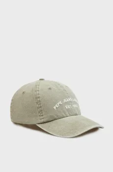 Мужская бежевая джинсовая кепка EVER CAP Бежевый ONESIZE Pepe Jeans PM0400017