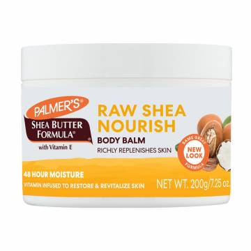 Увлажняющий бальзам для тела Palmers Shea Formula Raw Shea Body Butter Balm с маслом ши, 200 г Увлажняющий бальзам для тела Palmers Shea Formula Raw Shea Body Butter Balm с маслом ши, 200 г