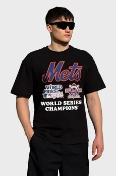 Чоловіча чорна футболка  86 METS FOUNDATION NEW YORK ME Черный XL 47Brand 15126310