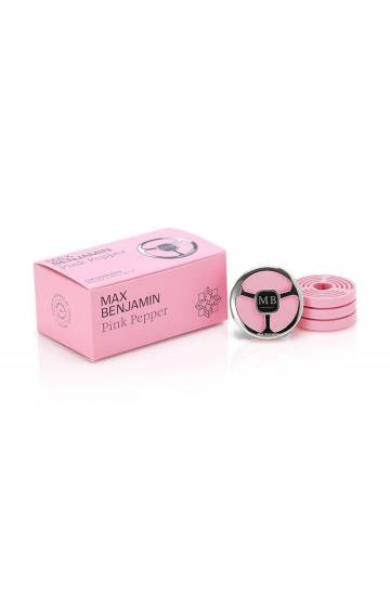 Набор: ароматизатор (+заправки) для авто Max Benjamin Pink Pepper Набор: ароматизатор (+заправки) для авто Max Benjamin Pink Pepper
