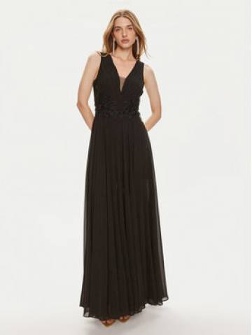 Fracomina Вечірня сукня FQ24SD3027W41201 Чорний Slim Fit Fracomina Вечірня сукня FQ24SD3027W41201 Чорний Slim Fit