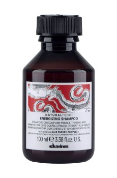 Бессульфатный энергетический шампунь Davines NaturalTech Energizing Shampoo для ослабленных волос, склонных к выпадению, 100 мл