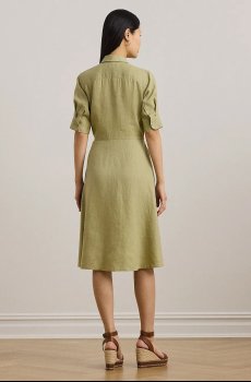 Льняное платье Lauren Ralph Lauren