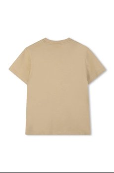 Детская хлопковая футболка HUGO