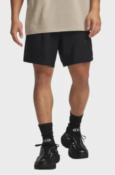 Мужские черные шорты UA Unstoppable Woven Shorts Черный M Under Armour 6009361-001