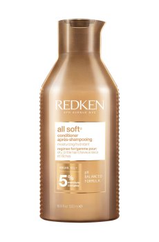 Увлажняющий кондиционер Redken All Soft Conditioner для сухих и ломких волос, 500 мл