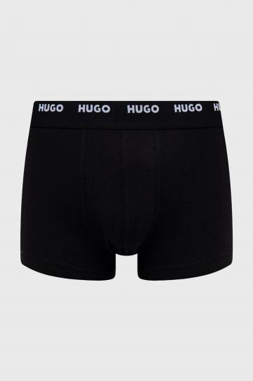 Боксеры HUGO 5 шт мужские цвет чёрный 50479944 Боксеры HUGO 5 шт мужские цвет чёрный 50479944
