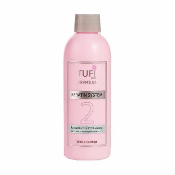 Кератин Tufi profi Premium Reconstructor Pro-vitamin для сухих и поврежденных волос, 100 мл Кератин Tufi profi Premium Reconstructor Pro-vitamin для сухих и поврежденных волос, 100 мл