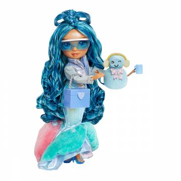 Лялька Rainbow High Winter wonderland Скайлер з аксесуарами (120834) Лялька Rainbow High Winter wonderland Скайлер з аксесуарами (120834)