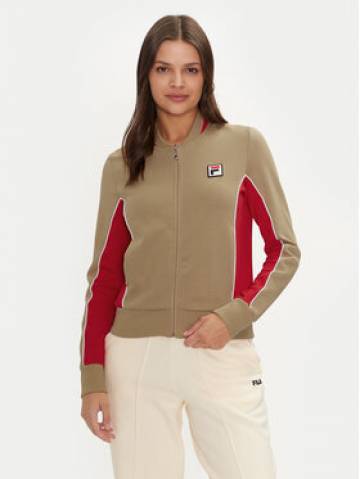 Fila Світшот Laiben FAW0741 Бежевий Regular Fit Fila Світшот Laiben FAW0741 Бежевий Regular Fit