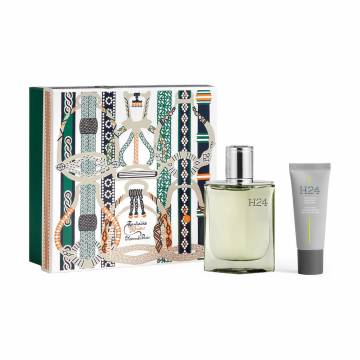 Парфюмированный набор мужской Hermes H24 Set (парфюмированная вода, 50 мл + средство для лица, 20 мл) Парфюмированный набор мужской Hermes H24 Set (парфюмированная вода, 50 мл + средство для лица, 20 мл)