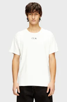 Мужская белая футболка NORM Белый M Diesel A20297 0JMBB