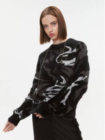 DKNY Светр P3MSB00Z Чорний Regular Fit DKNY Светр P3MSB00Z Чорний Regular Fit
