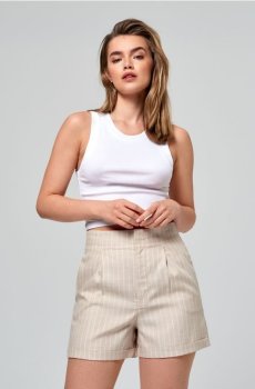 Смугасті шорти - нюдовий