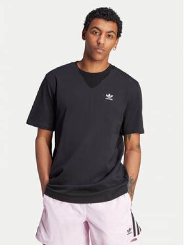 adidas Футболка adicolor Classics Trefoil II5760 Чорний Loose Fit adidas Футболка adicolor Classics Trefoil II5760 Чорний Loose Fit