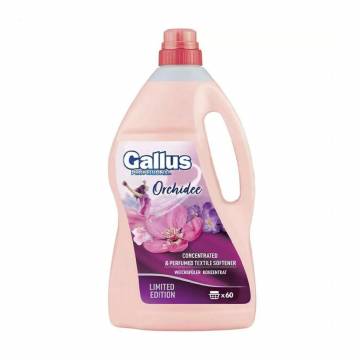 Ополаскиватель для белья Gallus Professional Weichspuler Orchidee, 60 стирок, 2.04 л Ополаскиватель для белья Gallus Professional Weichspuler Orchidee, 60 стирок, 2.04 л