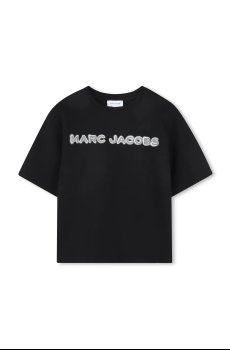 Детская хлопковая футболка Marc Jacobs