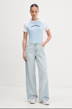 Guess Jeans джинсы wide leg для женщин