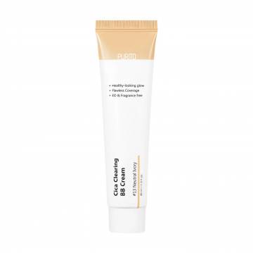ВВ-крем для лица Purito Cica Clearing BB Cream с экстрактом центеллы, 13 Neutral Ivory, 30 мл ВВ-крем для лица Purito Cica Clearing BB Cream с экстрактом центеллы, 13 Neutral Ivory, 30 мл
