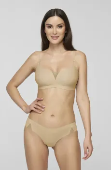 Женский бежевый бюстгальтер Бежевый 36 MARC&ANDRE W21-1264-TRS-SY