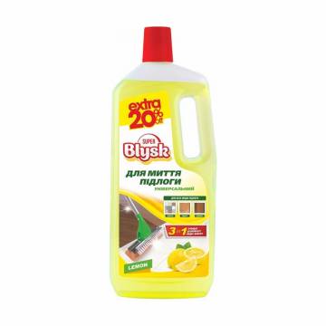 Универсальное средство для мытья пола Super Blysk Lemon, 1 л Универсальное средство для мытья пола Super Blysk Lemon, 1 л
