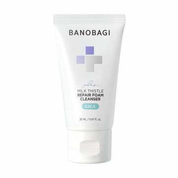 Пенка для умывания Banobagi Milk Thistle Repair Cica Foam Cleanser Plus, 20 мл