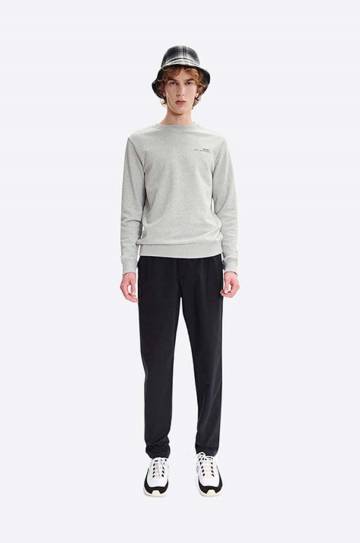 Хлопковые брюки A.P.C. мужские цвет чёрный прямое COERD.H08354-BLACK Хлопковые брюки A.P.C. мужские цвет чёрный прямое COERD.H08354-BLACK
