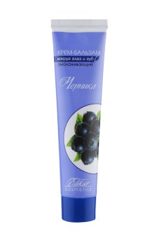 Крем-бальзам для кожи вокруг глаз и губ Еліксір Черника Омолаживающий, 40 мл
