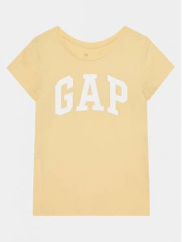 Gap Футболка 886003-02 Жовтий Regular Fit Gap Футболка 886003-02 Жовтий Regular Fit