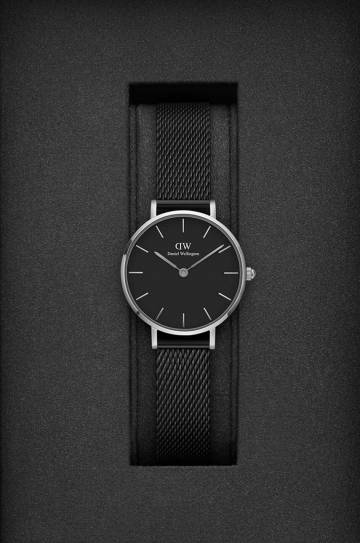 Часы Daniel Wellington Petite 36 Ashfield женские цвет чёрный Часы Daniel Wellington Petite 36 Ashfield женские цвет чёрный