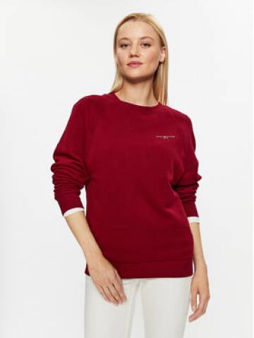 Tommy Hilfiger Світшот Mini Corp Logo WW0WW37798 Бордовий Regular Fit Tommy Hilfiger Світшот Mini Corp Logo WW0WW37798 Бордовий Regular Fit