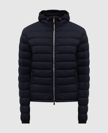 Синяя пуховая куртка CATALDI