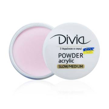 Акриловая пудра для ногтей Divia Acrylic Powder Slow/Medium, AS16 Dramatic Pink, 18 г (Di1807) Акриловая пудра для ногтей Divia Acrylic Powder Slow/Medium, AS16 Dramatic Pink, 18 г (Di1807)
