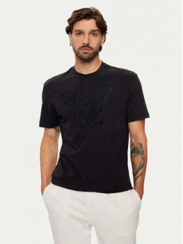 Armani Exchange Футболка 6DZTAD ZJ9TZ 1200 Чорний Regular Fit Armani Exchange Футболка 6DZTAD ZJ9TZ 1200 Чорний Regular Fit