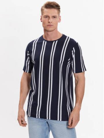 Lindbergh Футболка 30-400009 Cиній Relaxed Fit Lindbergh Футболка 30-400009 Cиній Relaxed Fit
