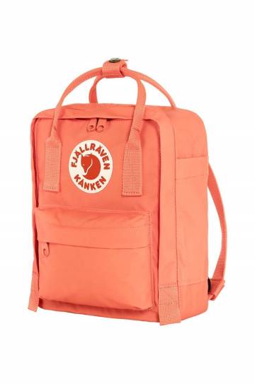 Рюкзак Fjallraven Kanken Mini цвет оранжевый маленький однотонный F23561.350 Рюкзак Fjallraven Kanken Mini цвет оранжевый маленький однотонный F23561.350