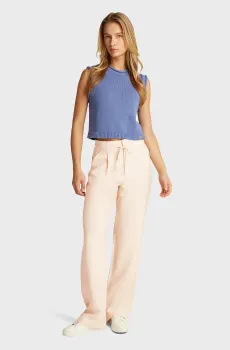 Женские бежевые брюки ECOVERO Бежевый 24 Calvin Klein Jeans J20J225339