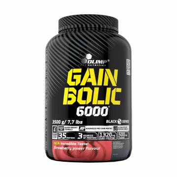 Гейнер Olimp Sport Nutrition Gain Bolic 6000 Клубника, в порошке, 3.5 кг Гейнер Olimp Sport Nutrition Gain Bolic 6000 Клубника, в порошке, 3.5 кг