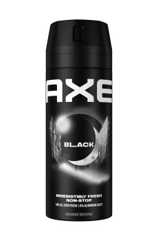Дезодорант-спрей Axe Black 48H All Over Fresh мужской, 150 мл