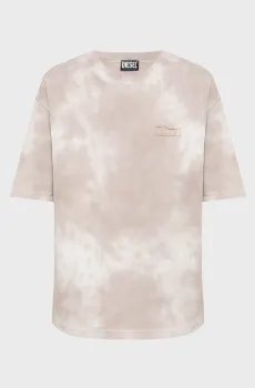 Мужская бежевая футболка T-WASH XZ1 Бежевый L Diesel A22485 RNSED