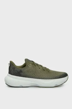 Мужские зеленые кроссовки UA Infinite Зеленый 8 Under Armour 3027523-300